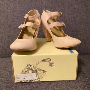 Strappy ankle booties